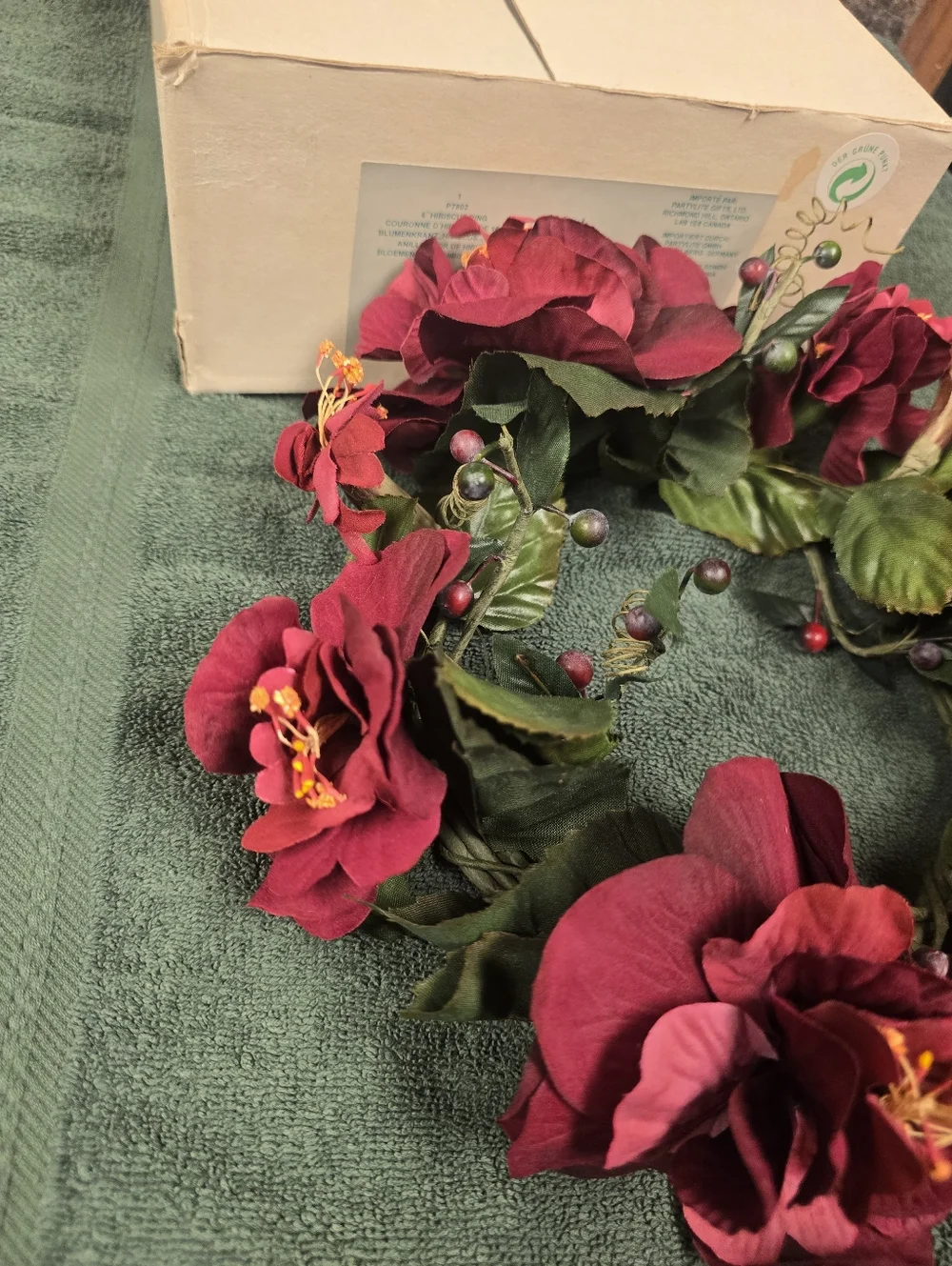 Party Lite Floral Ring For Candle - Picture 3 of 11